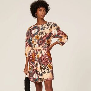 Scotch & Soda Boho Bloom Puff Sleeve Dress